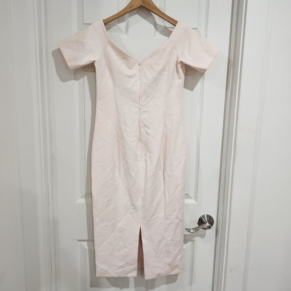 CINQ À SEPT Birch off-the-shoulder cady dress - Picture 4 of 9